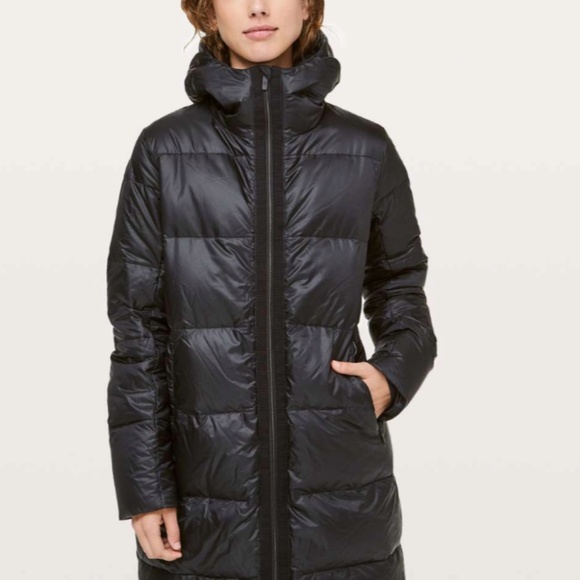 LULULEMON LONG PUFFER JACKET. - Picture 4 of 5